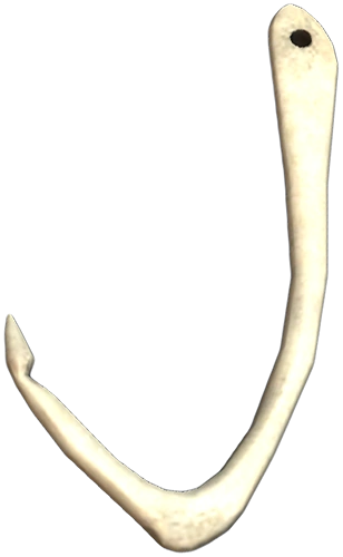Bone Fishing Hook