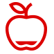 Red food icon